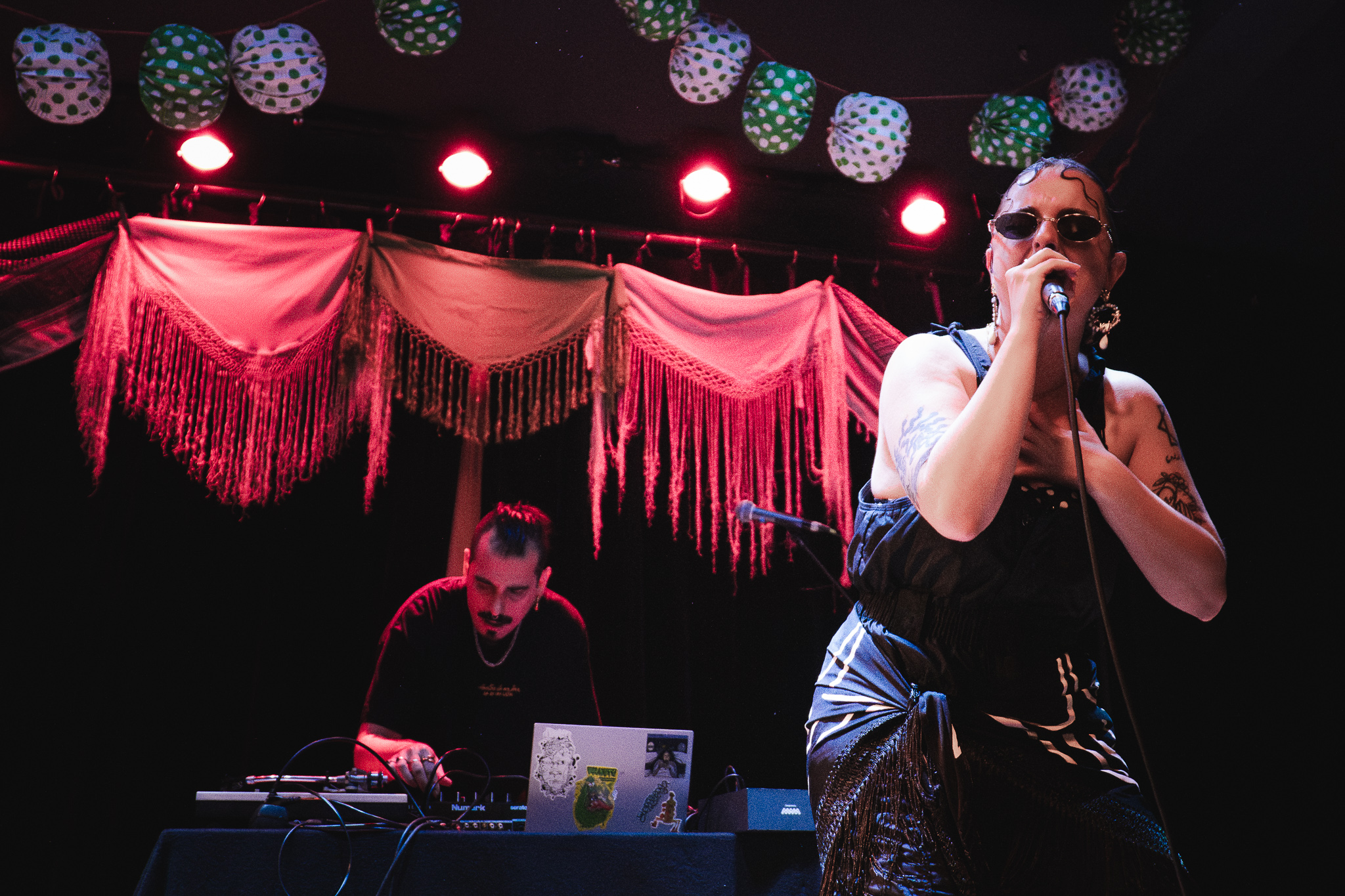 Carmen Xia and Suzio Tarik live at BLO Ateliers Berlin